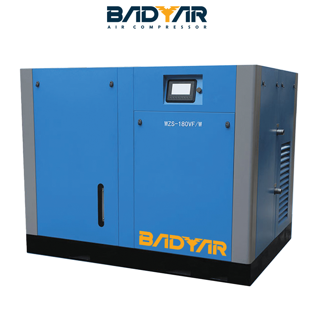 Water-injected screw compressor