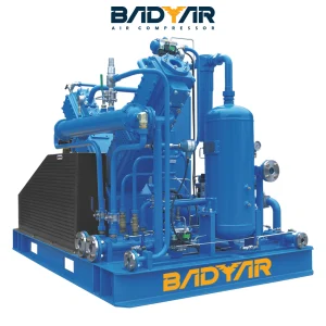 Booster for oxygen, nitrogen and hydrogen gas