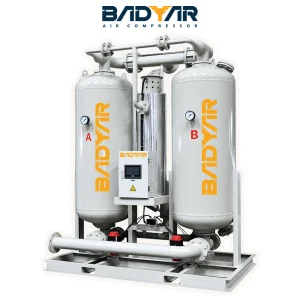 Absorption dryer with element