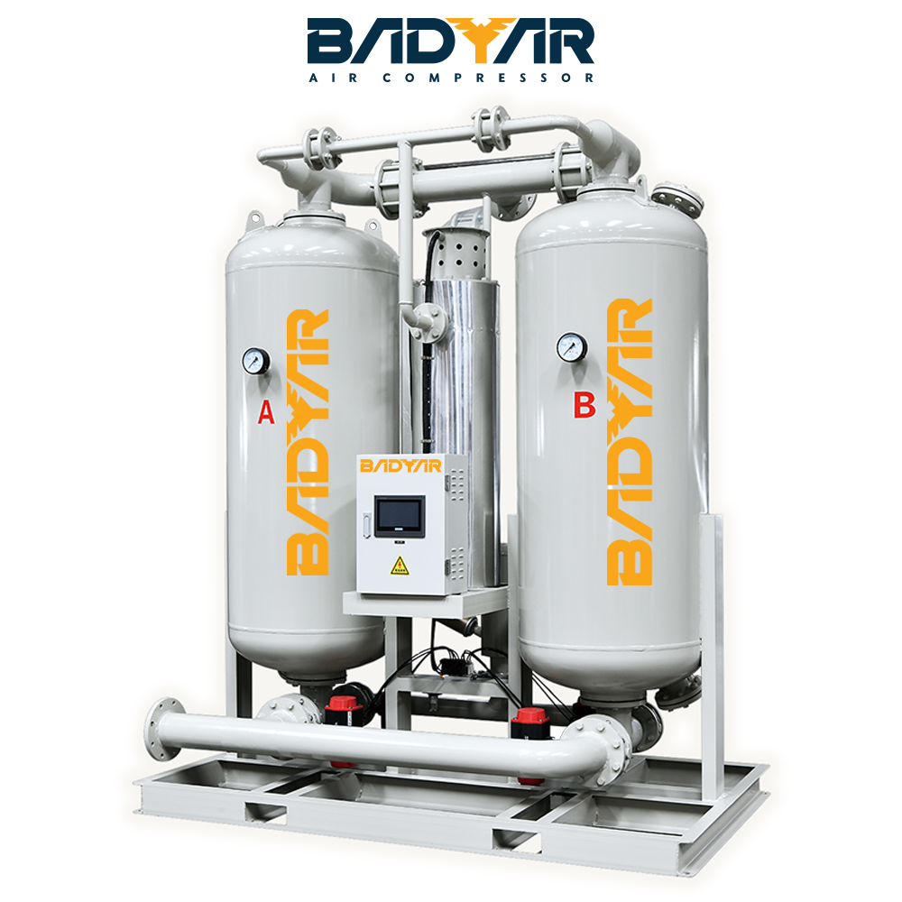 Absorption dryer with element