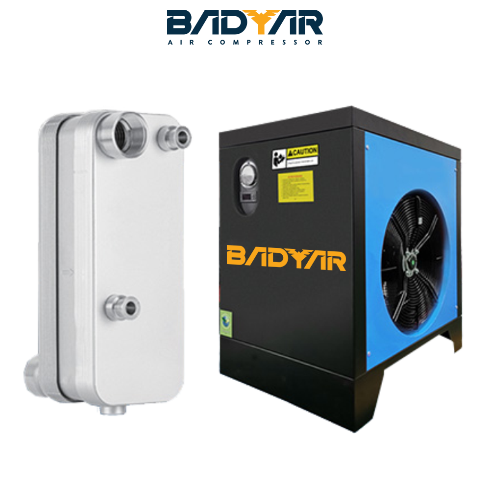 High pressure refrigeration dryer
